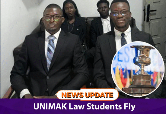 UNIMAK Law Students Fly Sierra Leone’s Flag at Jessup Moot Court