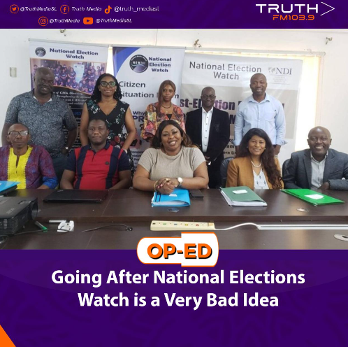 Going After National Elections Watch is a Very Bad Idea