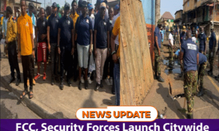 FCC, Security Forces Launch Citywide Cleanliness Enforcement and Public Sensitization Parade