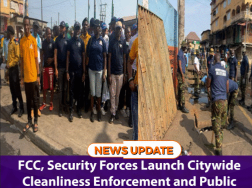 FCC, Security Forces Launch Citywide Cleanliness Enforcement and Public Sensitization Parade