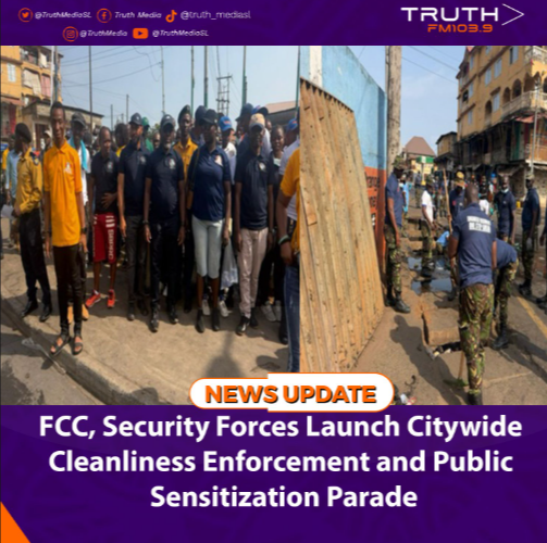 FCC, Security Forces Launch Citywide Cleanliness Enforcement and Public Sensitization Parade