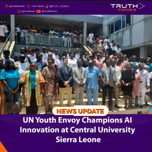 UN Youth Envoy Champions AI Innovation at Central University Sierra Leone