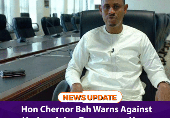 Hon Chernor Bah Warns Against Undermining Democracy, Urges Calm Ahead of Elections