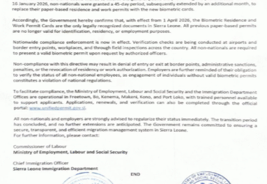 Residency and Work Permits Go Digital: April 1 Deadline Takes Effect