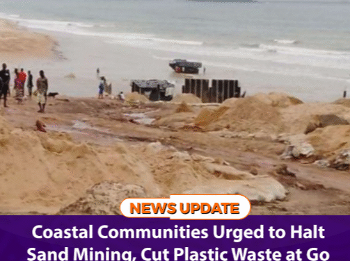 Coastal Communities Urged to Halt Sand Mining, Cut Plastic Waste at Go Circular Week Engagement