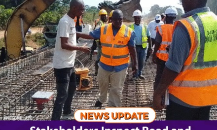 Stakeholders Inspect Road and Bridge Works in Pujehun District