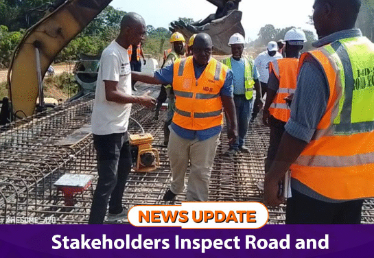 Stakeholders Inspect Road and Bridge Works in Pujehun District