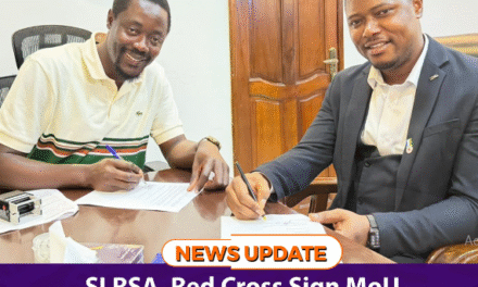 SLRSA, Red Cross Sign MoU to Boost Road Safety and Emergency Response