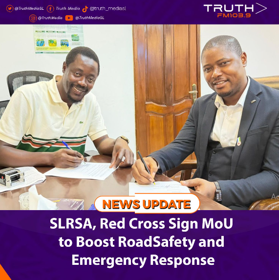 SLRSA, Red Cross Sign MoU to Boost Road Safety and Emergency Response
