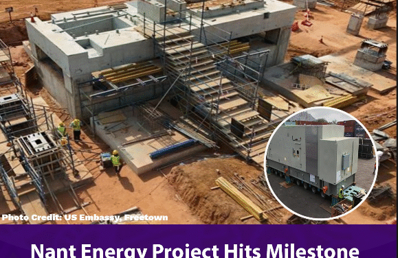 Nant Energy Project Hits Milestone as Turbine Arrives in Sierra Leone