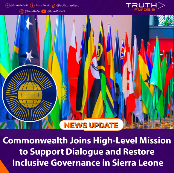 Commonwealth Joins High-Level Mission to Support Dialogue and Restore Inclusive Governance in Sierra Leone