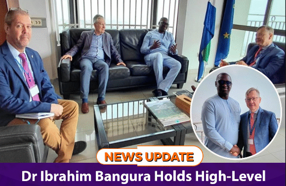 Dr Ibrahim Bangura Holds High-Level Talks with EU Ambassador on Sierra Leone’s Development Agenda