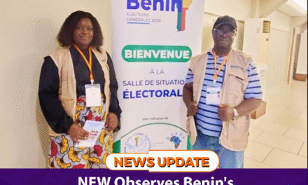 NEW Observes Benin’s Presidential Election