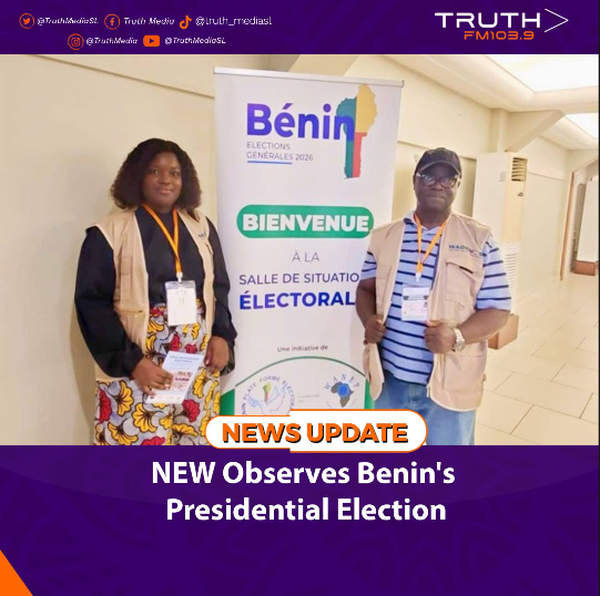 NEW Observes Benin’s Presidential Election