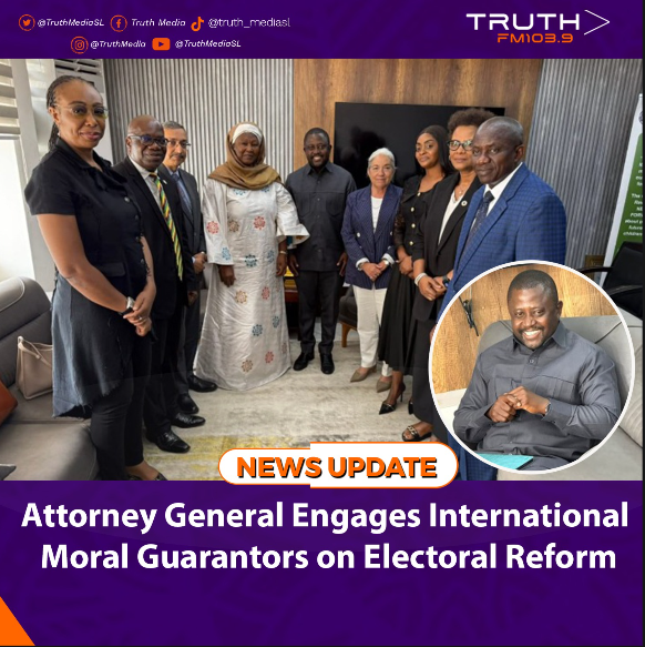 Attorney General Engages International Moral Guarantors on Electoral Reform