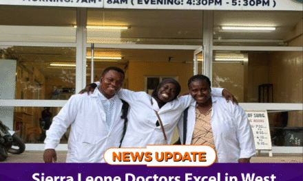 Sierra Leone Doctors Excel in West African College of Surgeons Examinations