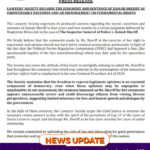 Lawyers’ Society Condemns Zainab Sheriff Sentence, Urges Chief Justice to Intervene