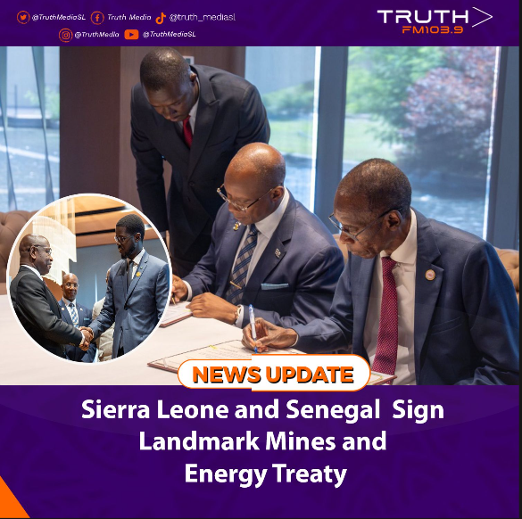 Senegal and Sierra Leone Sign Landmark Mines and Energy Treaty