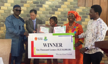 Journalist Mariam Khai Fornah Wins China-Sierra Leone Short Video Competition