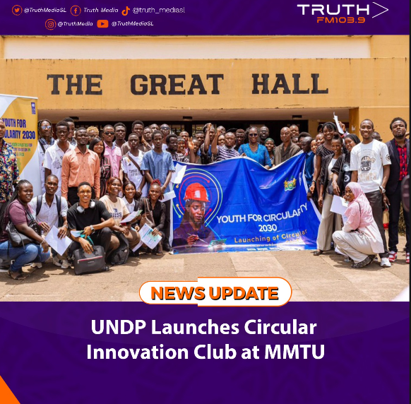 UNDP Launches Circular Innovation Club at MMTU