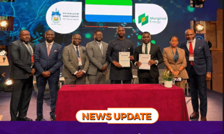 Sierra Leone Signs Petroleum Licence Agreement with Marginal Energy