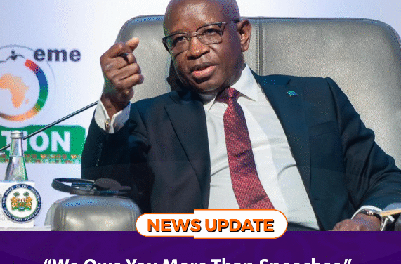 “We Owe You More Than Speeches,” President Bio tells Africa’s Youth