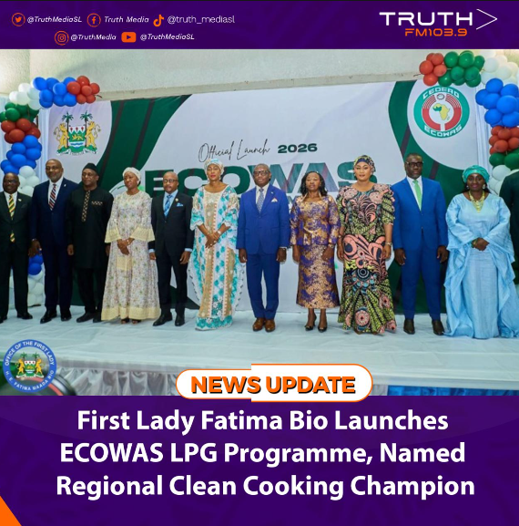 First Lady Fatima Bio Launches ECOWAS LPG Programme, Named Regional Clean Cooking Champion