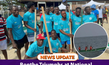 Bonthe Triumphs at National Canoe Championship