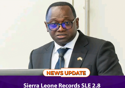 Sierra Leone Records SLE 2.8 Billion Cash Deficit in Q1 2026