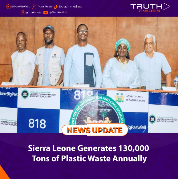 Sierra Leone Generates 130,000 Tons of Plastic Waste Annually