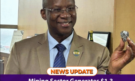 Mining Sector Generates $1.3 Billion in Mineral Exports in 2025