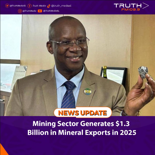 Mining Sector Generates $1.3 Billion in Mineral Exports in 2025
