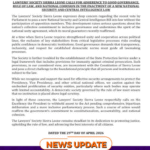 Lawyers’ Society Warns Against Governance Risks in New Security Law