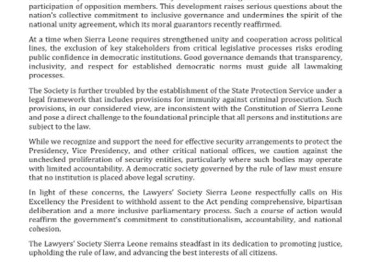 Lawyers’ Society Warns Against Governance Risks in New Security Law