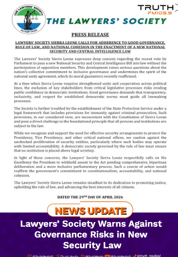 Lawyers’ Society Warns Against Governance Risks in New Security Law