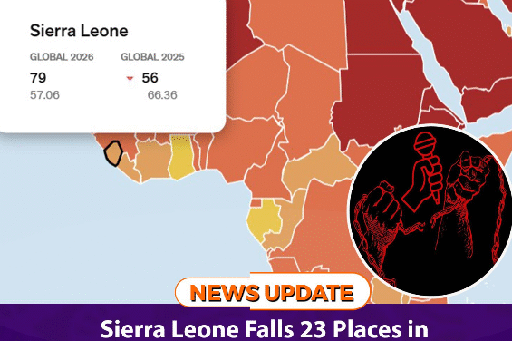 Sierra Leone Falls 23 Places in 2026 Press Freedom Index