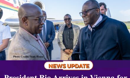 President Bio Arrives in Vienna for Global Energy and Climate Forum