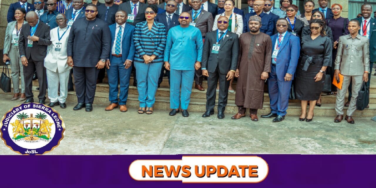 VP Juldeh Jalloh Pledges Sierra Leone’s Commitment to Judicial Cooperation Across West Africa