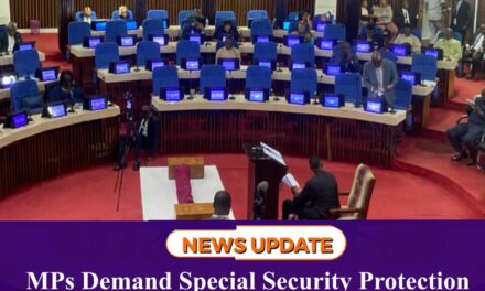 MPs Demand Special Security Protection as Debate on National Security and Central Intelligence Bill Continues