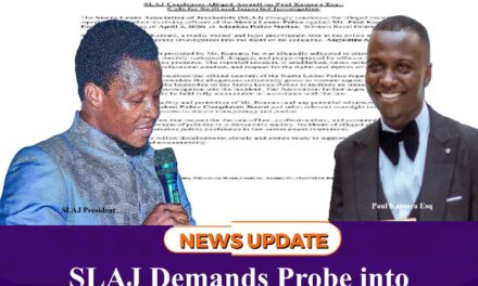 SLAJ Demands Probe into Alleged Police Assault on Lawyer and Media Trainer