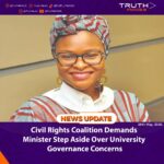 Civil Rights Coalition Demands Minister Step Aside Over University Governance Concerns