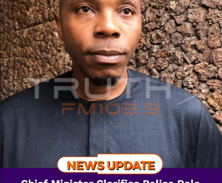 Chief Minister Clarifies Police Role in New State Protection Service