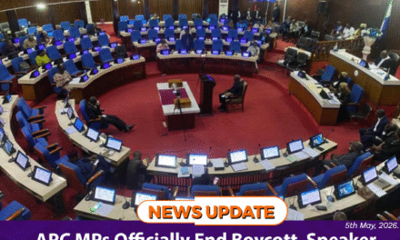 APC MPs Officially End Boycott, Speaker Welcomes Their Return to Parliament