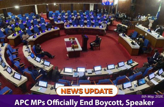 APC MPs Officially End Boycott, Speaker Welcomes Their Return to Parliament