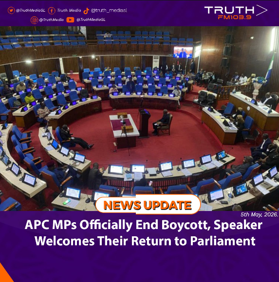 APC MPs Officially End Boycott, Speaker Welcomes Their Return to Parliament