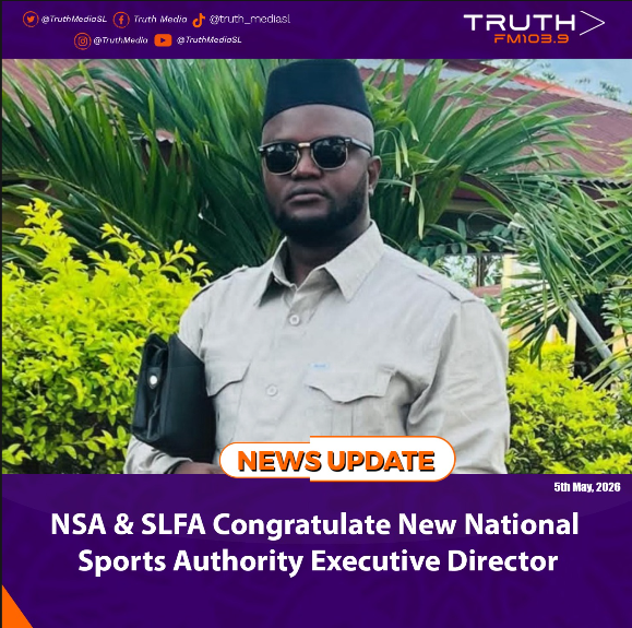 NSA & SLFA Congratulate New National Sports Authority Executive Director