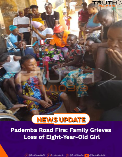 Pademba Road Fire: Family Grieves Loss of Eight-Year-Old Girl