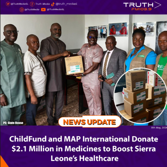 ChildFund and MAP International Donate $2.1 Million in Medicines to Boost Sierra Leone’s Healthcare