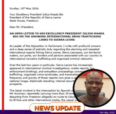 Opposition Leader Concerned About Sierra Leone’s Growing Links to Global Drug Trafficking