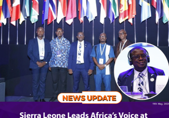 Sierra Leone Leads Africa’s Voice at Global Diamond Talks in Mumbai